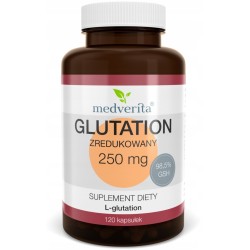 MEDVERITA Glutation 250mg 120kaps | ZREDUKOWANY