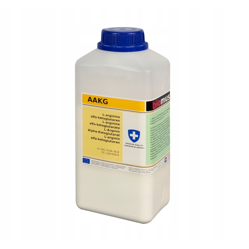 AAKG L-ARGININA 500g arginina BIOMUS GATUNEK: CZYSTY