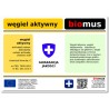 Węgiel aktywny pylisty w proszku 250 g Biomus