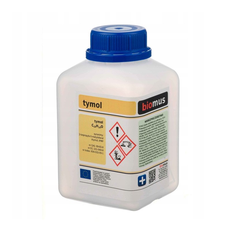 BIOMUS TYMOL 500g czysty WARROZA