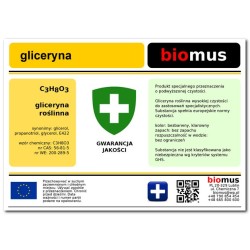 GLIKOL PROPYLENOWY 5l GLICERYNA roślinna 5 Biomus