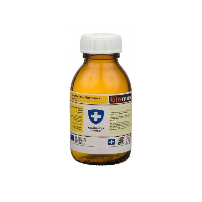 BIOMUS DMSO Dimetylosulfotlenek 100g | szkło