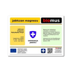 biomus Jabłczan Magnezu 100gr Malat czysty