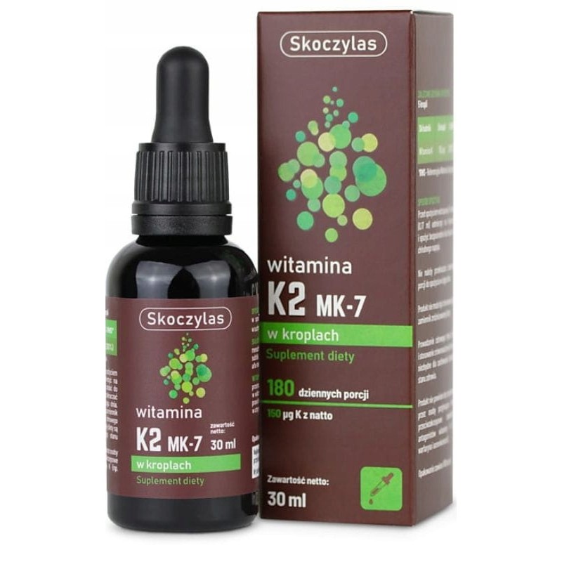 Witamina K2 w kroplach Skoczylas 30 ml