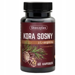 Skoczylas KORA SOSNY + L-ARGININA 60 kaps.