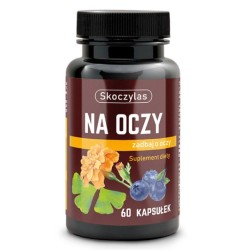 Na oczy Ginkgo Biloba SKOCZYLAS 60 kaps Luteina