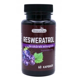 RESWERATROL 50mg MAREK SKOCZYLAS skórki winogron