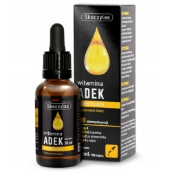 SKOCZYLAS ADEK WITAMINA A D3 E K2 MK-7 KROPLE 30ml