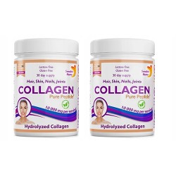 Swedish Nutra Collagen10000mg kolagen proszek ZESTAW 2SZT 600G