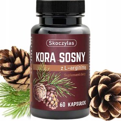 Skoczylas KORA SOSNY + L-ARGININA 60 kaps.