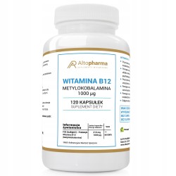 WITAMINA B12 METYLOKOBOLAMINA 1000µg 120K alto pharma