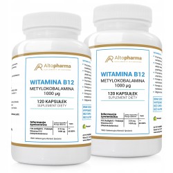 WITAMINA B12 METYLOKOBOLAMINA 1000µg 120K alto pharma