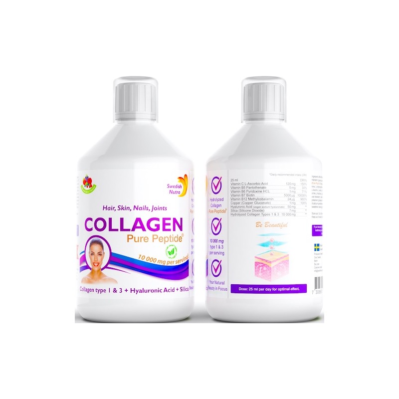 Swedish Nutra - Kolagen 10000 mg 500 ml collagen