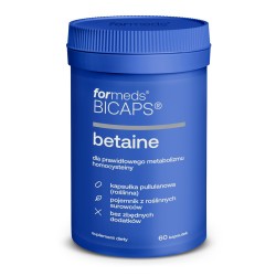 Formeds Bicaps Betaine HCL 60 KAPSUŁEK METABOLIZM WSPARCIE WĄTROBY