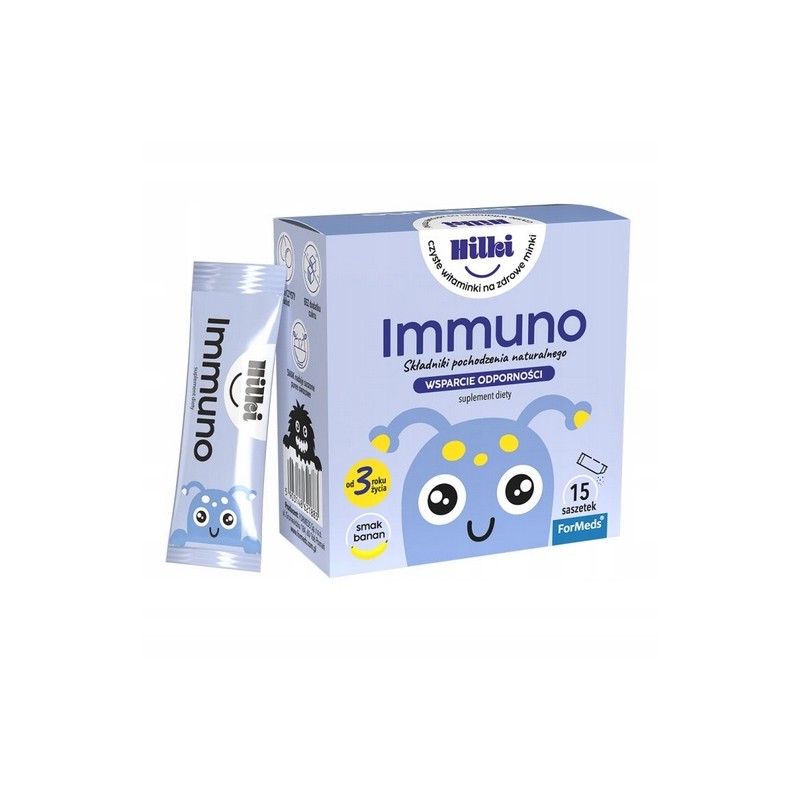 ForMeds HILKI IMMUNO Wit C ACEROLA Cynk DLA DZIECI + GRATIS