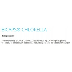 Chlorella Portugalska 530mg 60 kaps ForMeds Bicaps