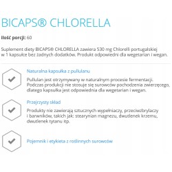 Chlorella Portugalska 530mg 60 kaps ForMeds Bicaps