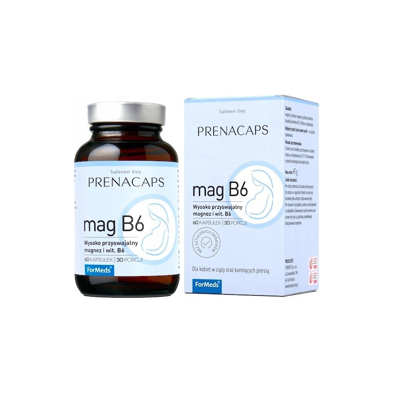 ForMeds PRENACAPS Mag B6 Magnez dla Kobiet w Ciąży hit