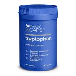 ForMeds BICAPS Tryptophan Depresja Stres Sen 60kap