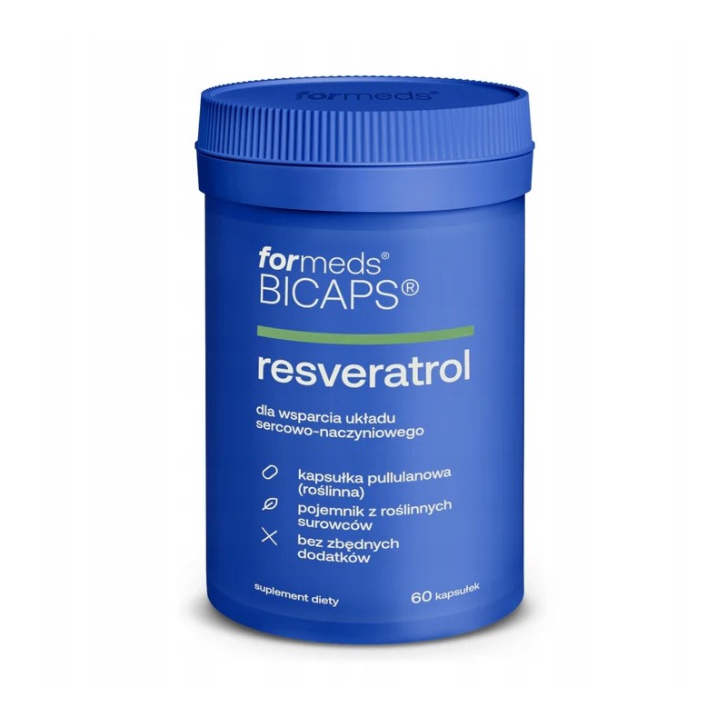 RESVERATROL ForMeds 60kap Resweratrol + Witamina C