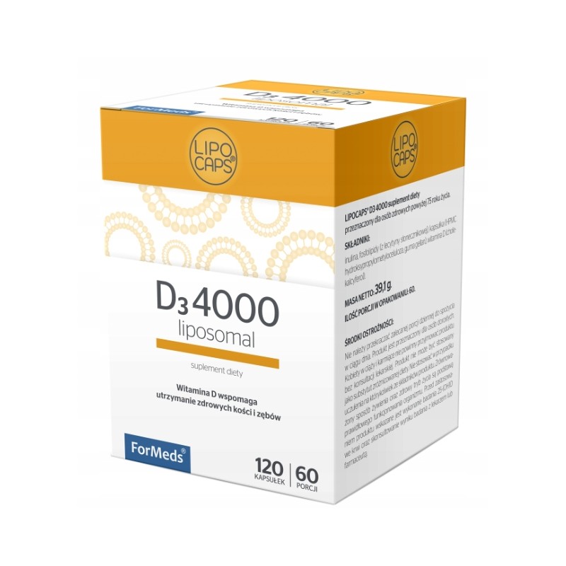 ForMeds LIPOCAPS D3 4000 LIPOSOMALNA WITAMINA D