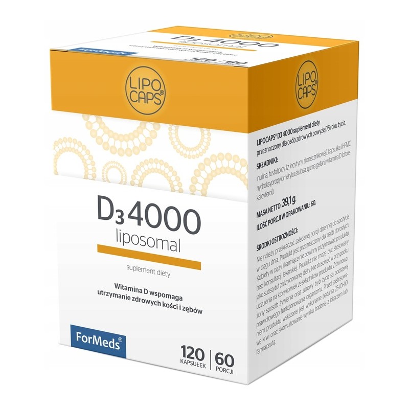 ForMeds LIPOCAPS D3 4000 LIPOSOMALNA WITAMINA D