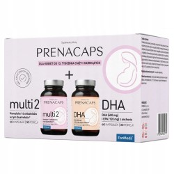 ForMeds PRENACAPS MULTI 2 + DHA EPA Witaminy CIĄŻA