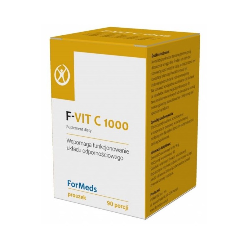 F-VIT C 1000 Witamina C ForMeds proszek 90 porcji