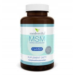 Medverita MSM Metylosulfonylometan siarka 500 mg