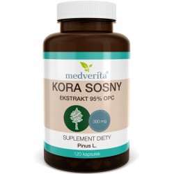 MEDVERITA KORA SOSNY ekstrakt 95% OPC 120k