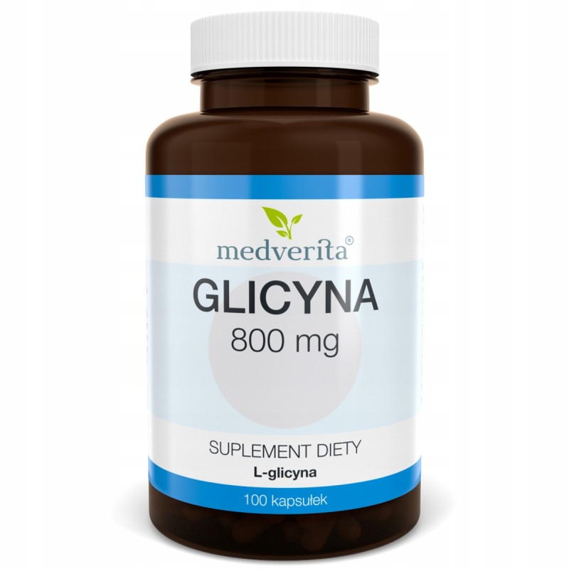 MEDVERITA GLICYNA 100 KAP L-GLICYNA AMINOKWAS 800 MG