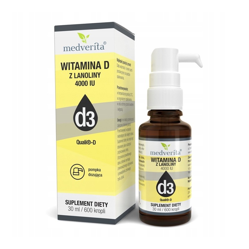 WITAMINA D3 4000 IU Quali-D Medverita 30ml