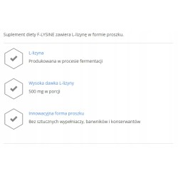 ForMeds - F-LYSINE 37.2g 60p - Aminokwas L-lizyna