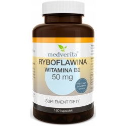 MEDVERITA RYBOFLAWINA Witamina B2 50mg - 180k