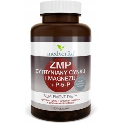 MEDVERITA ZMP CYTRYNIAN CYNK MAGNEZ 100k | ZMA SEN